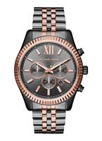 Michael Kors Herren Chronograph Lexington "MK8561", Grau