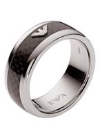 Armani Herren Ring "EGS1602040", Edelstahl, 63, silber