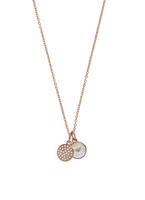 Armani Damen Kette mit Anhänger "EGS2158221", Edelstahl, rotgold