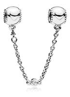 Pandora 796457CZ-05 Veiligheidsketting zilver Hearts