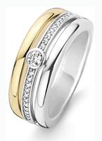 TI SENTO 12094ZY ring met zirkonia Maat 54 is 17.25mm