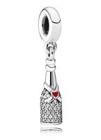 Pandora Moments Dames Bedel Zilver - RoodZilverkleurig