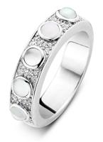 TI SENTO Milano Ring van 925 gerhodineerd sterling zilver 12132MW