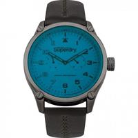 Superdry Herrenuhr in Braun SYG208UBR