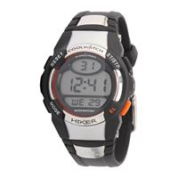 Hiker Digitaal Cool Watch Horloge met Zwarte Silicone Horlogeband