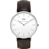 Daniel Wellington Classic York Silber 40mm Uhr