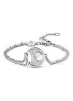 TI SENTO Milano Armband mit Perlmutt und Zirkonia 2881MW, silber, 20 cm