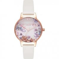 Olivia Burton Busy Bees Busy Bees Rose Gold & Nude Damenuhr in Nackt OB16CH13