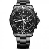 Victorinox 241797 Herren-Armbanduhr Maverick Chrono Black Edition