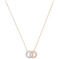 Swarovski Ketting Stone Double zilver- en rosékleurig 5414999