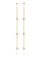 Casa Jewelry Pruts Oorhangers van zilver met gouden plating TG.2001.00