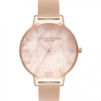 Olivia Burton Dameshorloge Kwarts Zwart