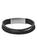 fossilsieraden Fossil JF02935001 - Vintage Casual - Zwart - Armband