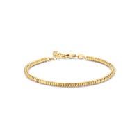 Casa Jewelry Armband Slices S van zilver met 14k gouden plating
