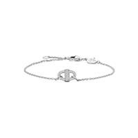 TI SENTO, Armband "mit Zirkonia" in silber, Schmuck für Damen