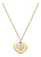 Michael Kors Kors Love collier van zilver met gouden plating en zirkonia MKC1120AN710