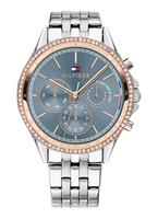 Tommy Hilfiger Ari dameshorloge Zilverkleurig 1781976