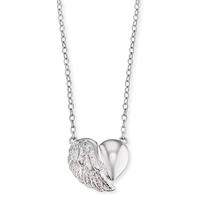 Engelsrufer Kette mit Anhänger Little magic KETTE HERZFLÜGEL SILBER ERN-LILHEARTWING-S