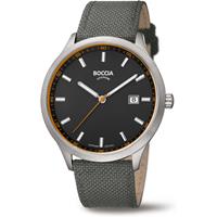 Boccia 3614-01 Horloge chronograaf titanium-nylon 43 mm