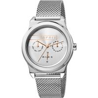 Esprit ES1L077M0045 Horloge Magnolia Mesh 34 mm zilverkleurig