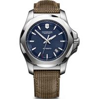 Victorinox Herren Automatikuhr I.N.O.X. "241834", blue brown