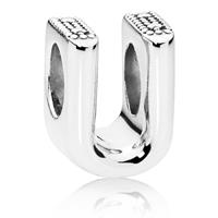 Pandora 797475 Bedel zilver Letter U