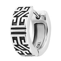 CAÏ Creole 925/-Sterling Silber rhodiniert Ornamente
