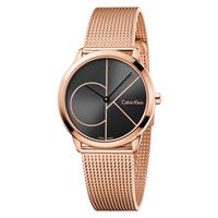 Calvin Klein Minimal 35mm Unisexuhr in Rosa K3M22621