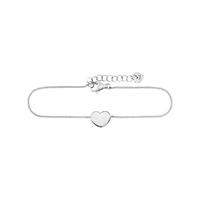 CAÏ Armband 925/- Sterling Silber rhodiniert Herz