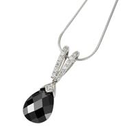 CELESTA Anhänger mit Kette 925/- Sterling Silber Zirkonia