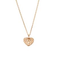 Fossil Herzkette Vintage Motifs Glitz Heart JF01156791