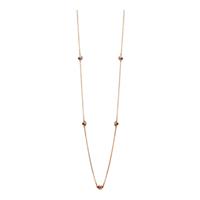 Casa Jewelry Collier Pom Grey van zilver rosé verguld
