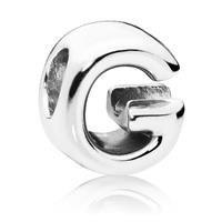 PANDORA - 797461 Charm - Buchstabe G - Letter G - 925 Sterling Silber