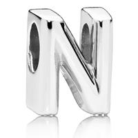 Pandora 797468 - Letter N - Alfabetbedel