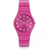 swatch Damenuhr "Coeur De Manège" GP160, pink