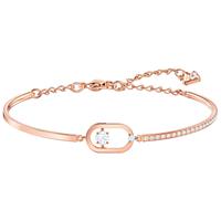 Swarovski 5472382 - North Bracelet Oval Pave - Roségoud - Armband - Medium