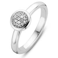 TI SENTO, Ring "mit Zirkonia 12102zi" in silber, Schmuck für Damen