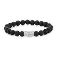 rebel&rose Rebel & Rose Armband Black Moon RR-80011-S-M Herren