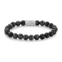 rebel&rose Rebel and Rose RR-80026-S/M - Grey seduction - Armband