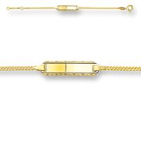 TFT Huiscollectie 4005292 Gouden kindergraveerarmband