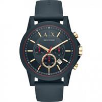 Armani Exchange Chronograaf Natuurlijk rubber