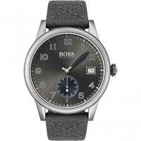 Hugo Boss Herrenuhr Legacy "1513683", grau