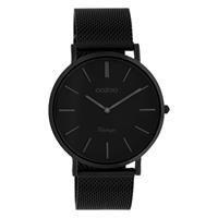 OOZOO C9933 Horloge staal/mesh Black 40 mm