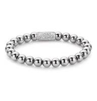 rebel&rose Rebel and Rose RR-8DV01-S - Silver Shine DV - Armband-19 cm