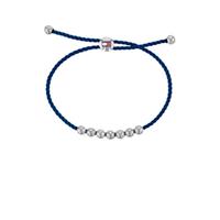 Tommy Hilfiger TJ2780003 Armband Friendship zilverkleurig-blauw