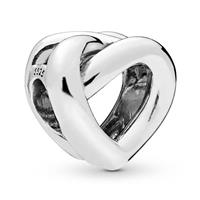 Pandora Charm Knotted Hearts "798081", 925er Silber, keine Angabe, Angabe