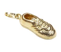 Christian Gouden voetbalschoen hanger geel goud