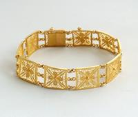 Christian 21 karaat gouden filigrain armband geel goud