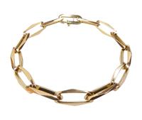 Christian Gouden armband closed forever geel goud