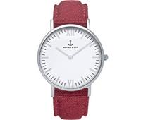 Kapten & Son Silver bordeaux canvas campina 4251145212773 geel goud